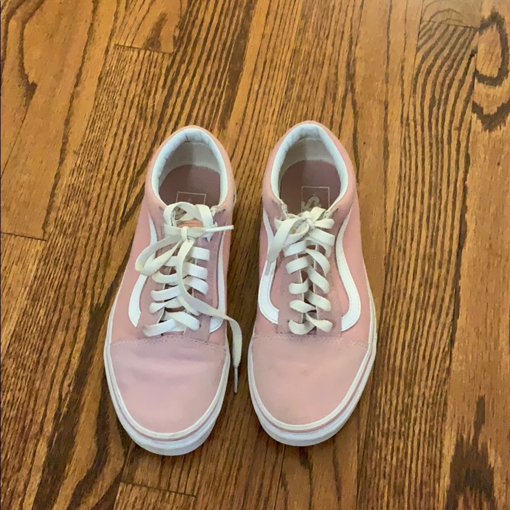 Pink old school vans